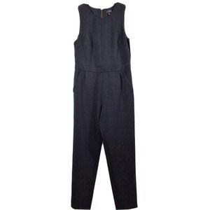 The Limited  Sz 2 Black Sleeveless Skinny Leg Jumpsuit w/Pockets
